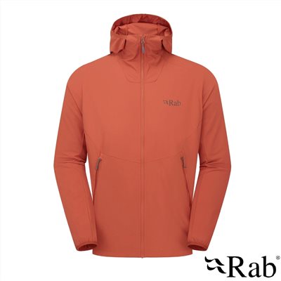 英國 RAB Borealis Hoody 連帽夾克 男款 托斯卡納紅 QWS76 運動 登山 外套