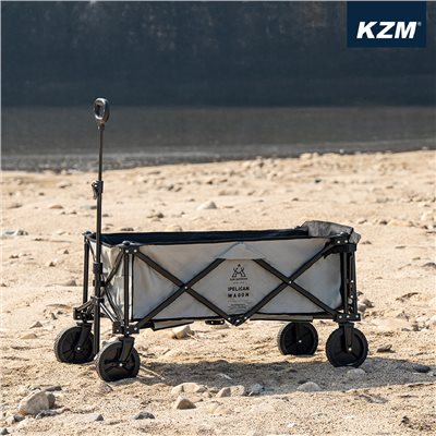 KAZMI KZM 多功能可開式手拉車 露營推車 手推車