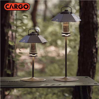 CARGO 鋁合金燈座 軍綠/沙/灰/黑 風扇底座 露營燈 配件