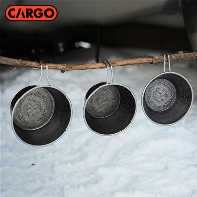 CARGO 野火雪拉碗 300ml 450ml 600ml 碗蓋盤 小/大 不鏽鋼碗 不鏽鋼盤 野炊 露營