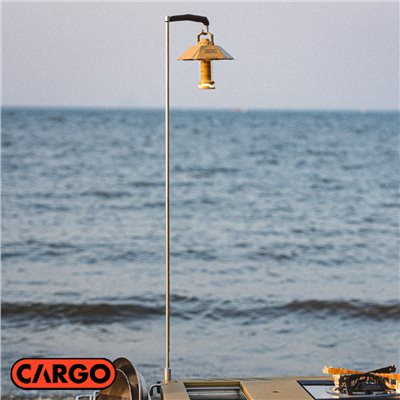 CARGO 鷹勾燈架組 含收納袋 黑 折疊桌 露營桌 桌子 工業風 架子 燈掛