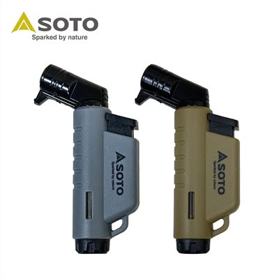 SOTO L型填充式掌中點火器 月球灰/土狼棕 ST-486HGY/ST-486HCT 點火器 打火機
