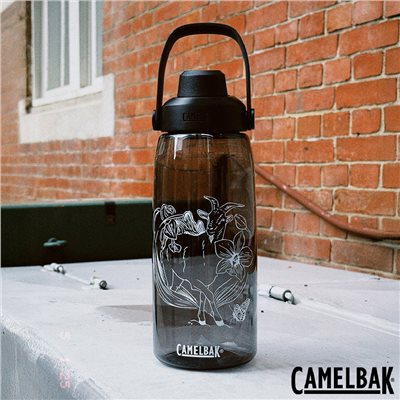 CAMELBAK 1000ml 離島記憶-蘭嶼山羊 運動水瓶 炭黑 台灣限定 水壺