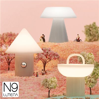 N9 LUMENA 無線積木小夜燈3入組 天空系列 露營燈 小燈 氣氛燈
