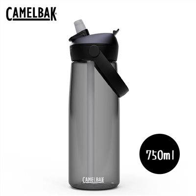 CAMELBAK 750ml Flip Straw多水吸管水瓶RENEW 炭黑