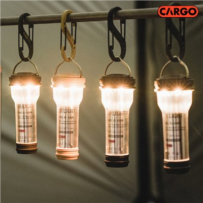 CARGO AIR LIGHT LED燈 燈罩 充電座 軍綠/黑/沙/灰 露營燈 照明燈 LED燈 掛燈