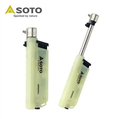 SOTO 夜光伸縮防風點火器 ST-487LU 打火機 點火器 野炊 露營 登山