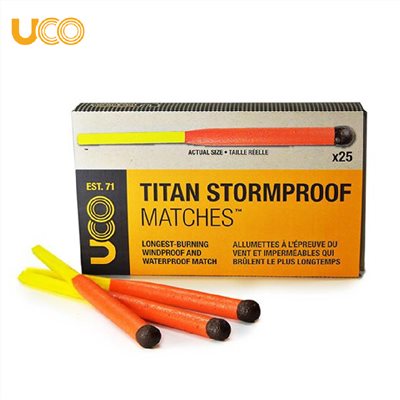 UCO Titan Stormproof Matchs 防風防水火柴(大) 補充包 MT-TSM1 火柴棒