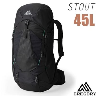 Gregory 45L STOUT登山背包 GG149375-A266 森林黑 健行包 背包