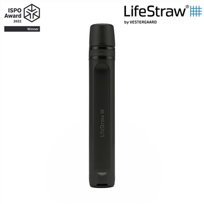LifeStraw 頂峰生命淨水吸管 PEAK SERIES STRAW 深灰 野外營 過濾 越野 登山