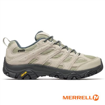 MERRELL MOAB3 GTX 低筒防水登山健行鞋 男款 ML066071 淺綠色 登山鞋 健走鞋