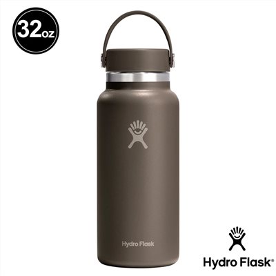 Hydro Flask 32oz/946ml 寬口提環保溫瓶 摩卡棕 保冷 保溫瓶 水壺 登山 露營
