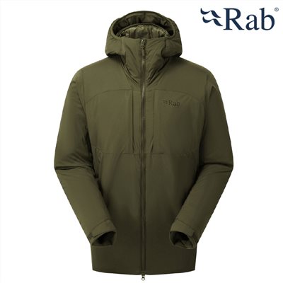 英國 RAB Xenair Alpine Jacket 防風透氣化纖連帽外套 橄欖綠 QIP09 防風外套
