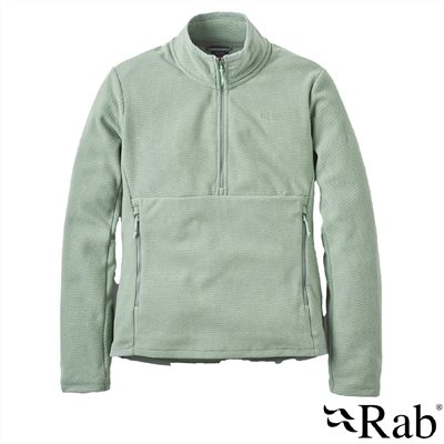 英國 RAB Stavel Pull-On 套頭羊毛衫 深無花果綠 女款 QFG73 保暖 長袖 登山 透氣