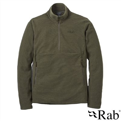 英國 RAB Stavel Pull-On 套頭羊毛衫 軍綠 男款 QFG72 保暖 長袖