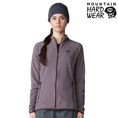 Mountain Hardwear 保暖刷毛立領外套 女款 黑莓紫 2104881 保暖外套 刷毛外套