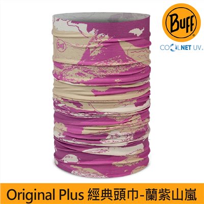 BUFF 經典頭巾 Plus 蘭紫山嵐136831-607 魔術頭巾 夏季吸濕排汗防曬頭巾