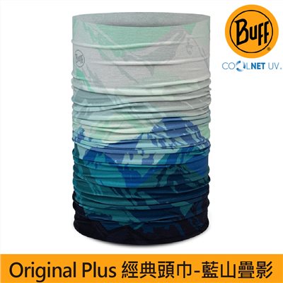 BUFF 經典頭巾 Plus 藍山疊影136895-707 魔術頭巾 夏季吸濕排汗防曬頭巾