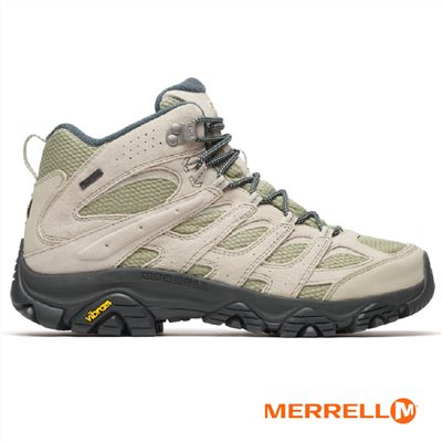 MERRELL MOAB 3 MID GTX 防水登山健行鞋 ML066065 淺綠 男 健走鞋 登山鞋 男款