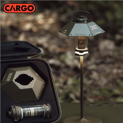 CARGO 工業風Mini LED燈旗艦組 軍綠色 露營燈 LED燈 燈罩 燈座 登山扣