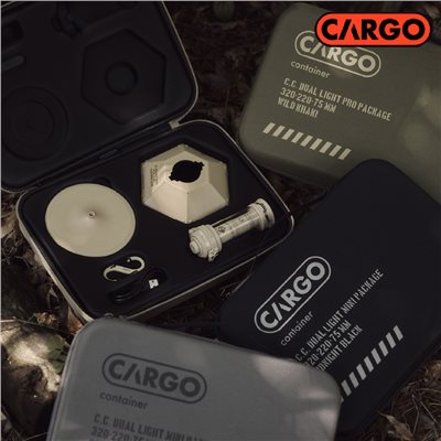 CARGO 工業風Mini LED燈旗艦組 沙色 露營燈 LED燈 燈罩 燈座 登山扣