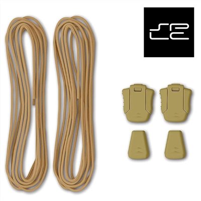 SPLC Speed Lacing System 快綁鞋帶系統 2mm/2.5mm 黑/灰/藍綠/沙/白